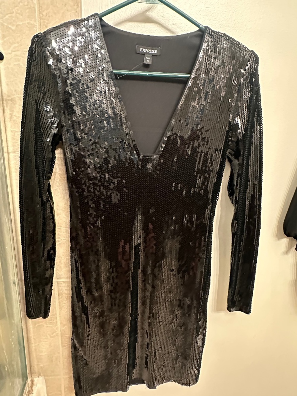 Express Sequin Mini Dress